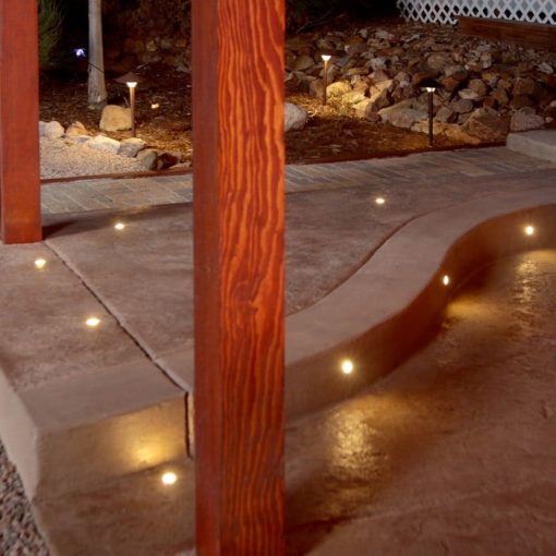 Step and Stair paver dot light