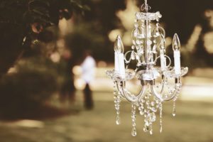 pergola chandeliers