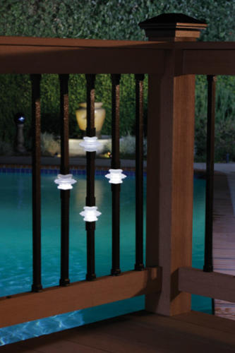 Casey collar Illuminations balusters poolside