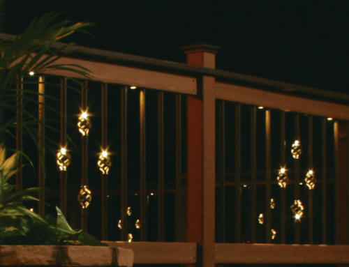 Illuminations balusters: premium quality aluminum balusters with illuminated baskets