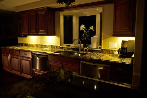 Add ambiance and safety to your kitchen with our LED Under Cabinet Lights